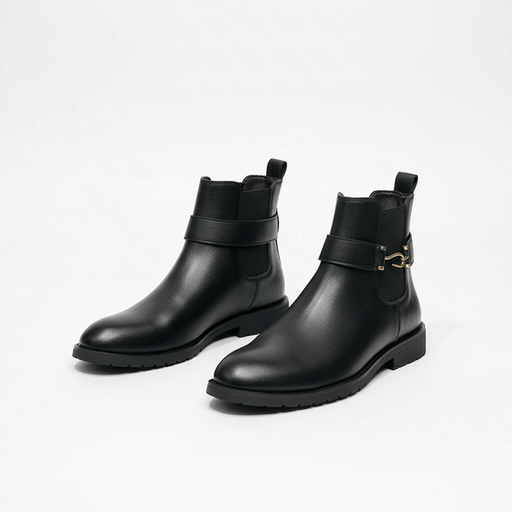 Smith | Strap Detail Chelsea Boots