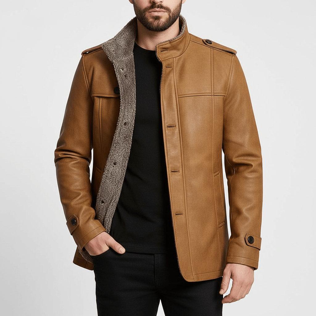 Smith | Suede Overcoat