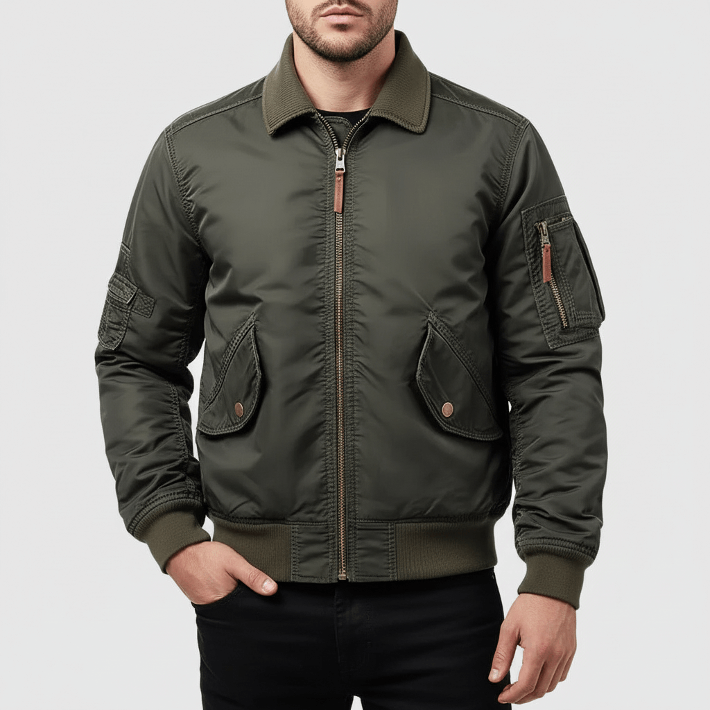 Smith | Pilot Style Bomber Jacket