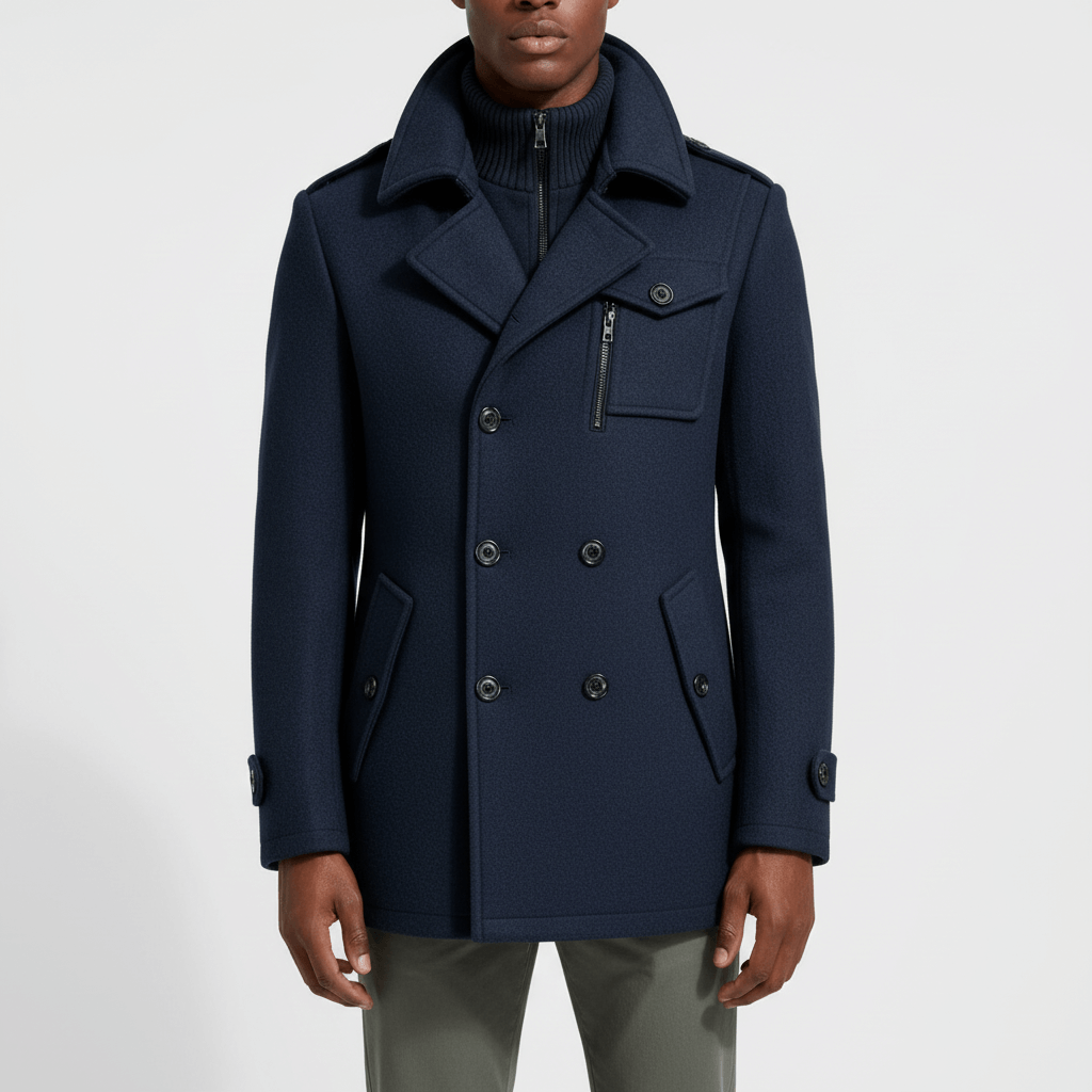 Smith | Long Wool Blend Overcoat