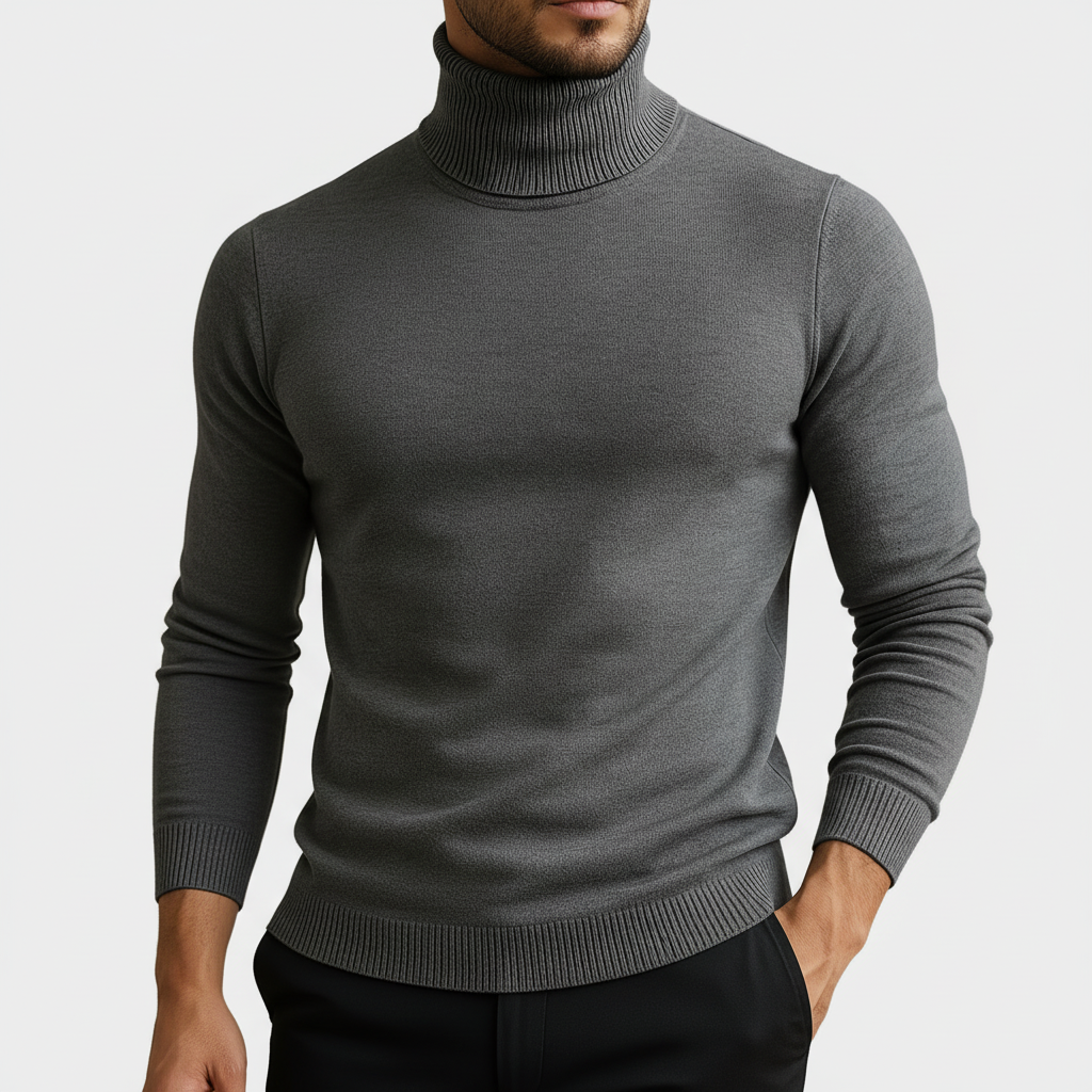 Smith | Slim Fit Turtleneck Sweater