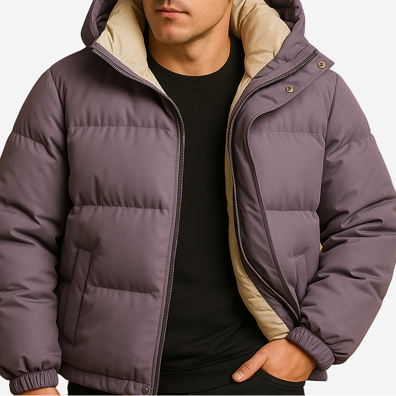 Smith | Quilted Hooded Puffer Jacket