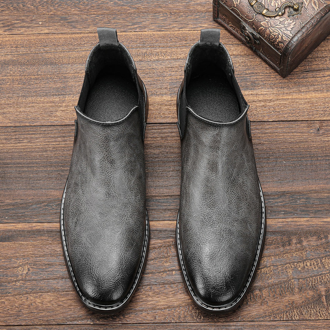 Men’s Stylish Durable Everyday Chelsea Boots with Elastic Side Panels