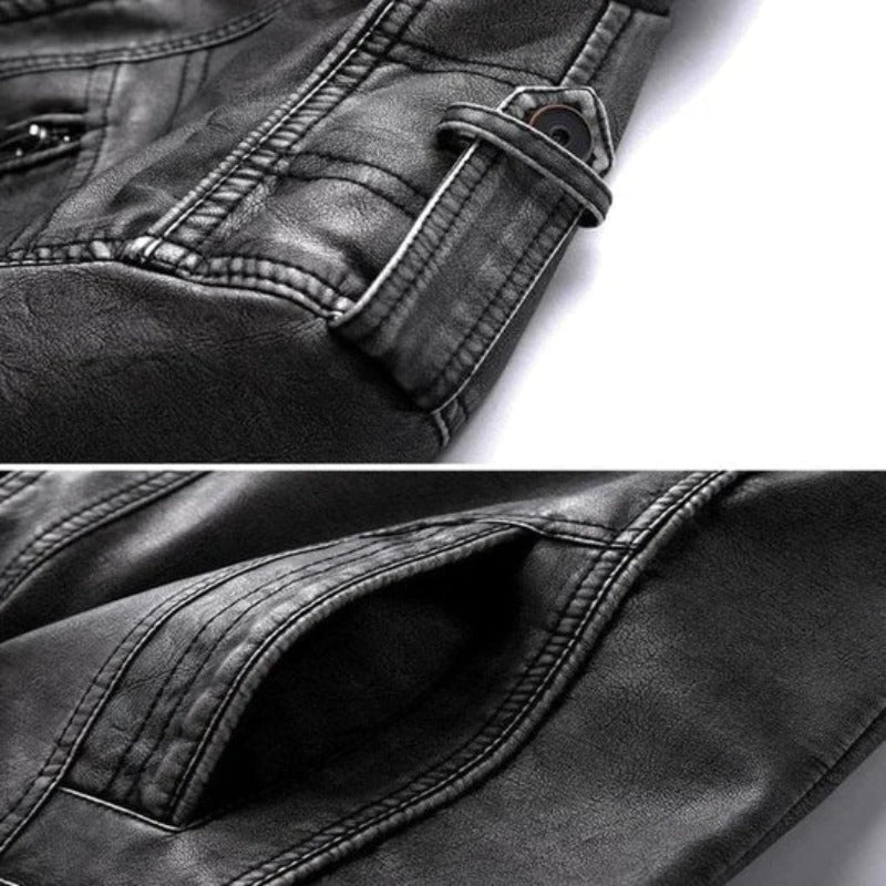 Smith | Classic Leather Zip Jacket