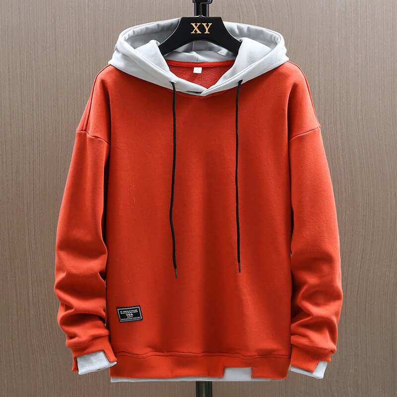 Men's Oversized Warm Sporty Adventure Layering Hoodie