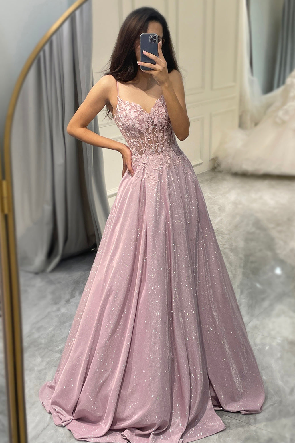 Women Exquisite Long Gown Maxi Wedding Guest Dress for Formal Occasion
