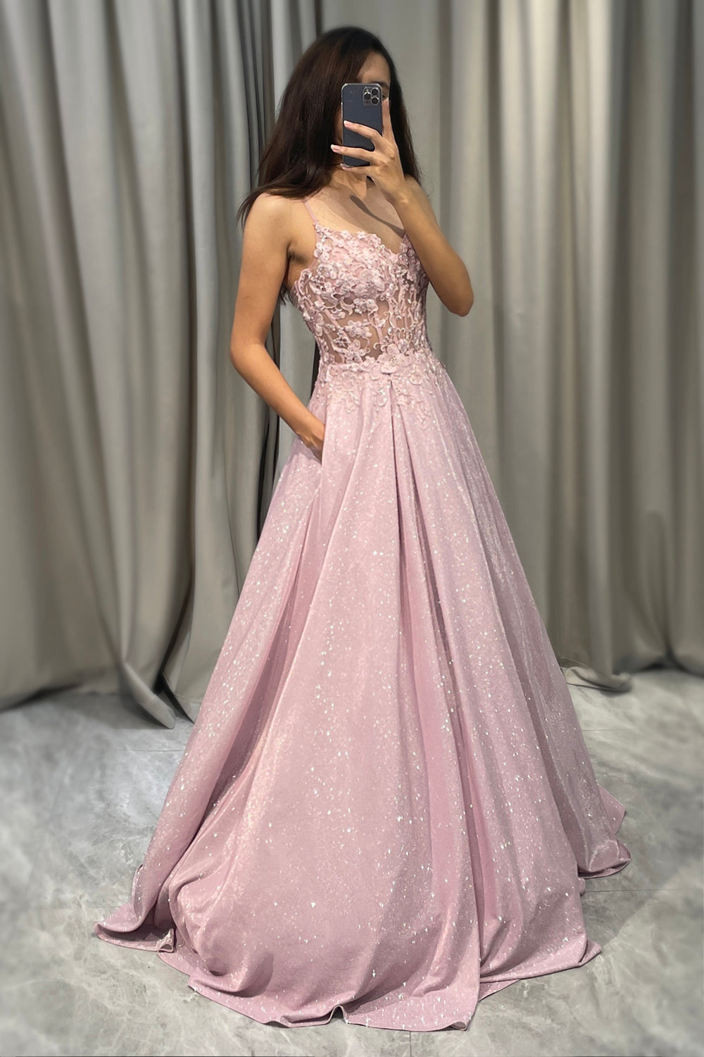 Women Exquisite Long Gown Maxi Wedding Guest Dress for Formal Occasion