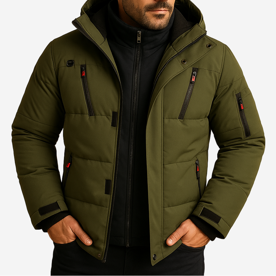 Smith | Insulated Hooded Puffer Jacket
