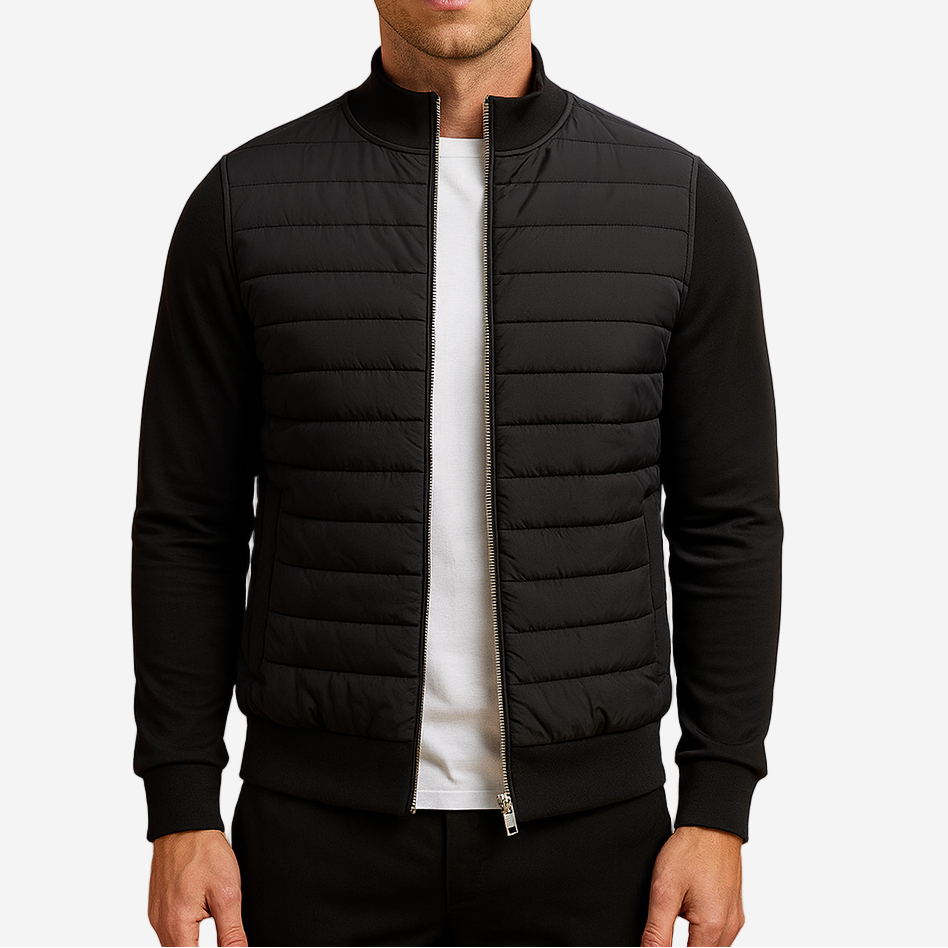 Smith | Quilted Bomber Jacket
