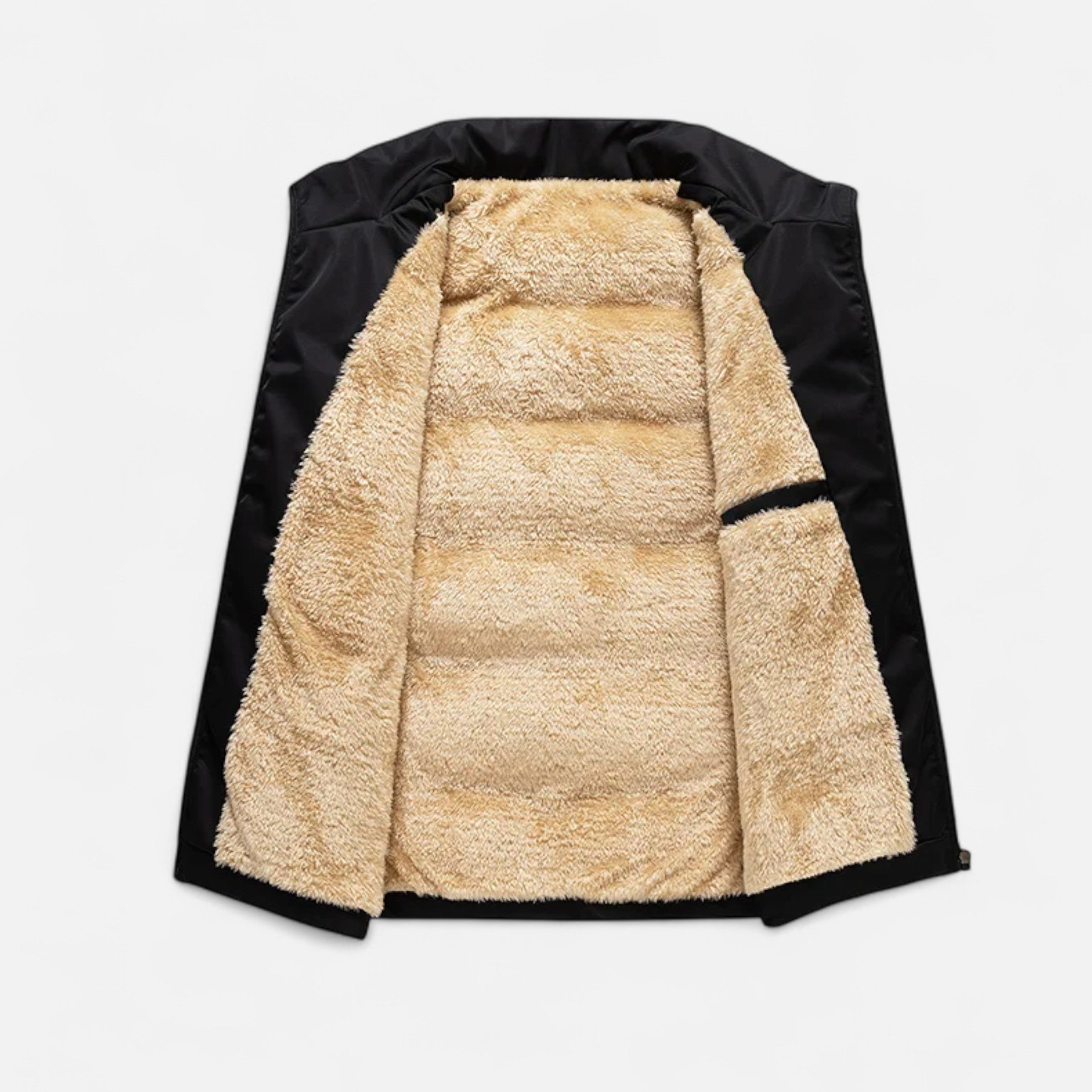 Practical Soft Fleece Warm Layered Winter Vest for Men