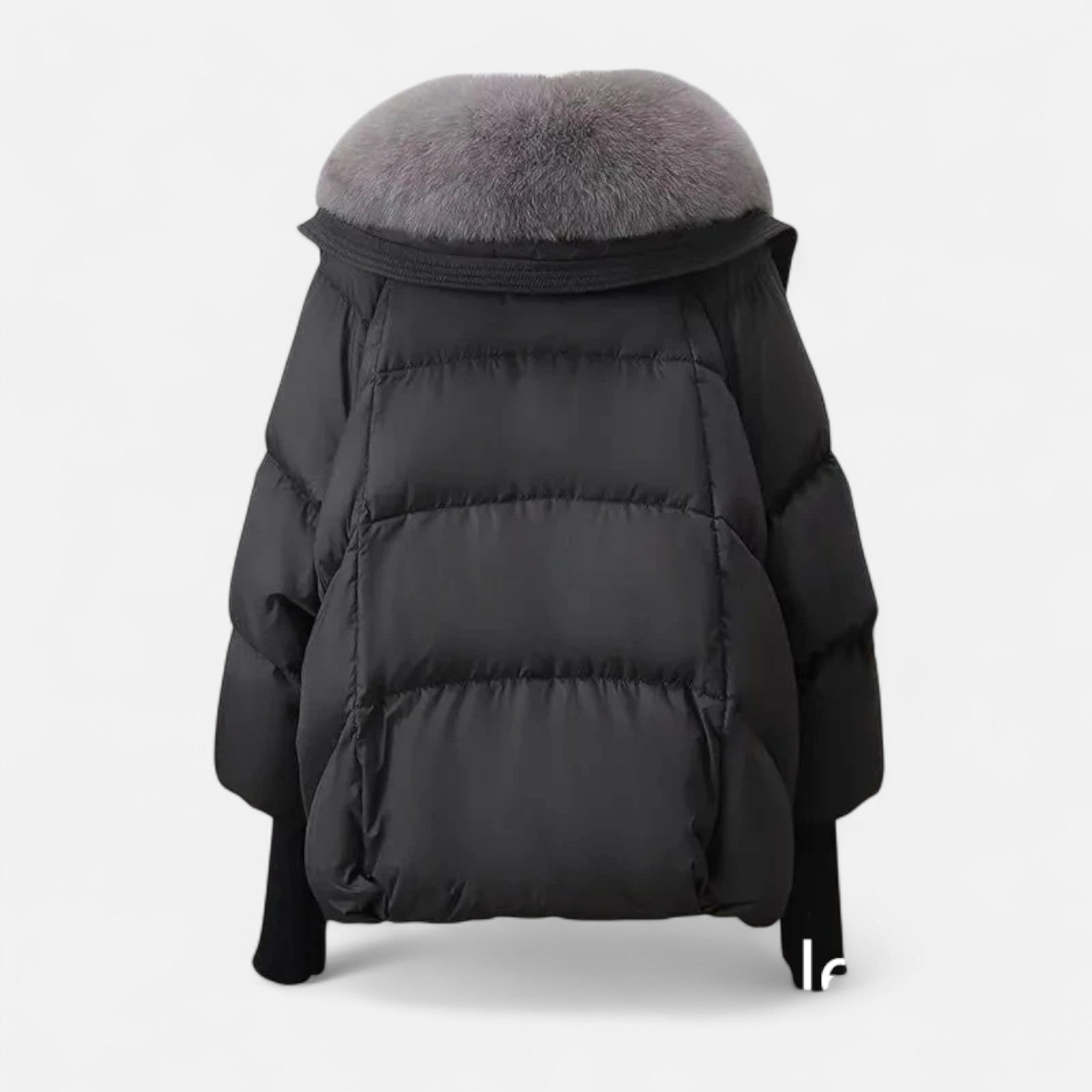 Women’s Versatile Fur-Collar Down Winter Jacket with Thick design