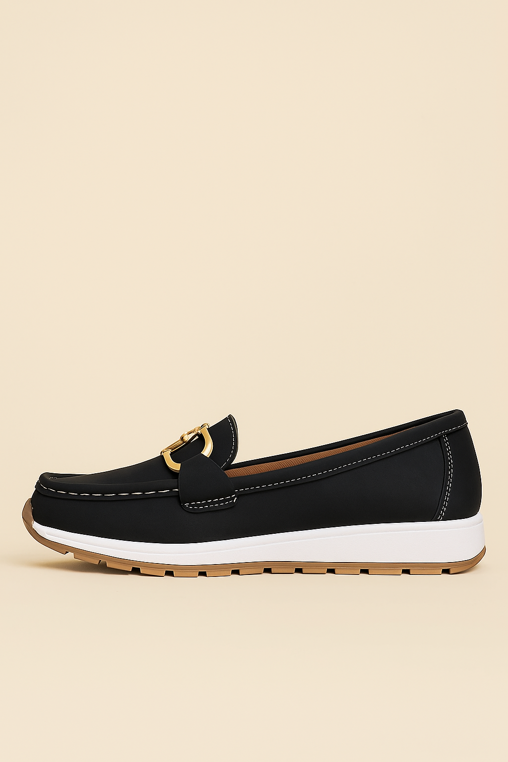 Ellie - Flat Buckle Loafers