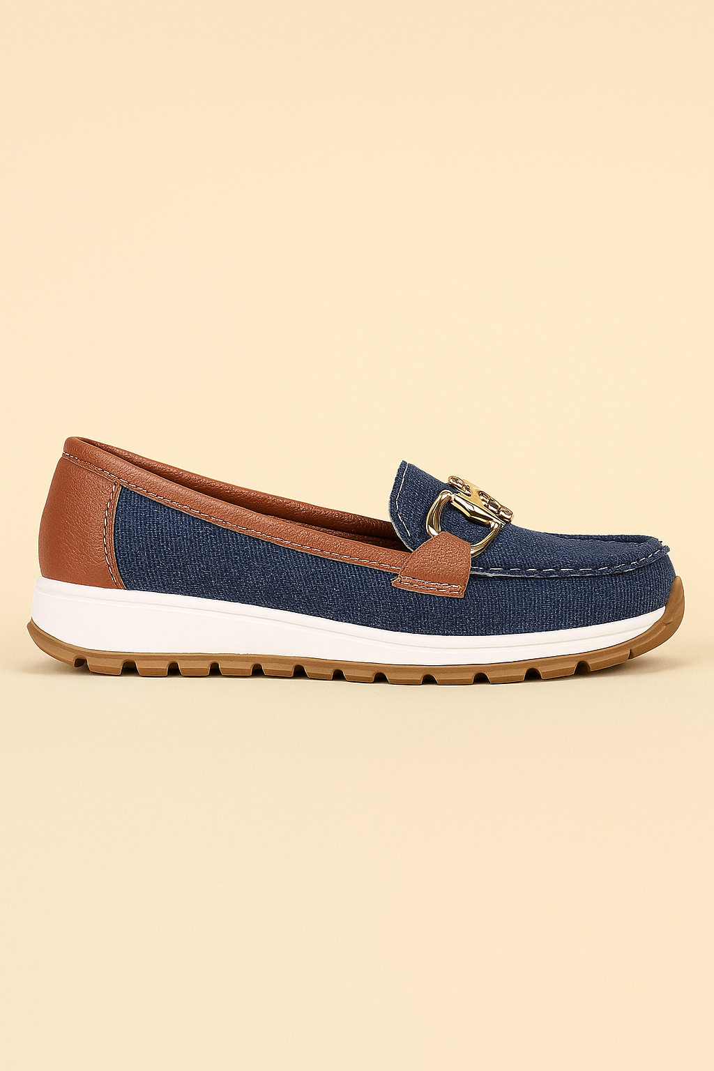 Ellie - Flat Buckle Loafers