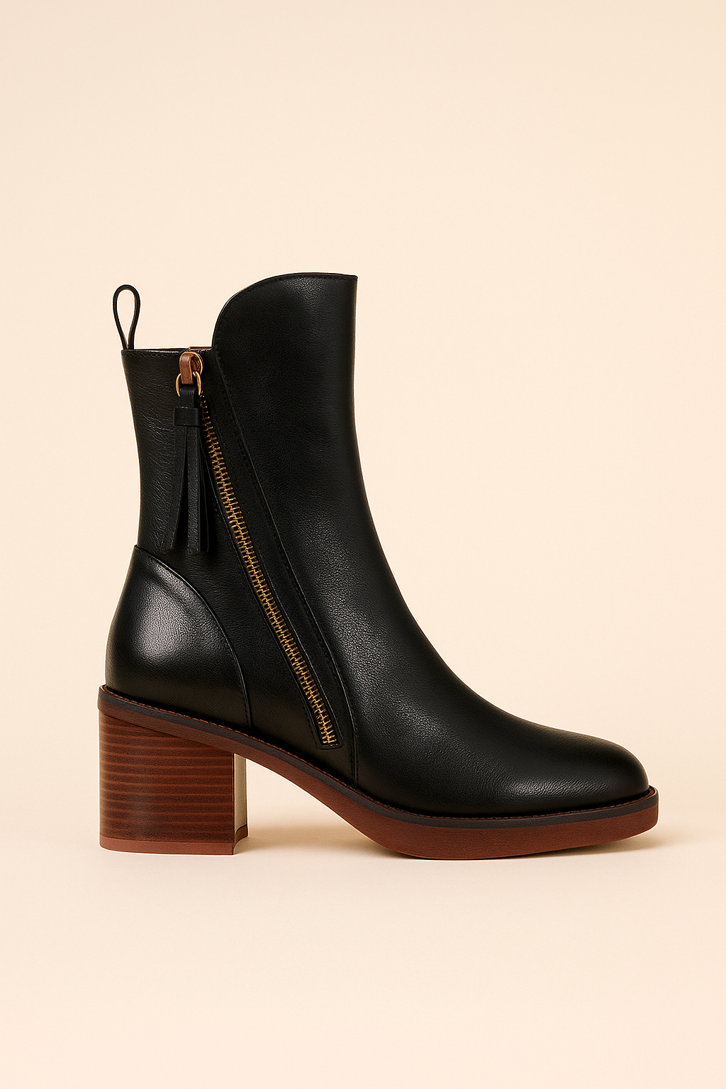 Grazia | Ankle Boots – Sleek Vegan Leather