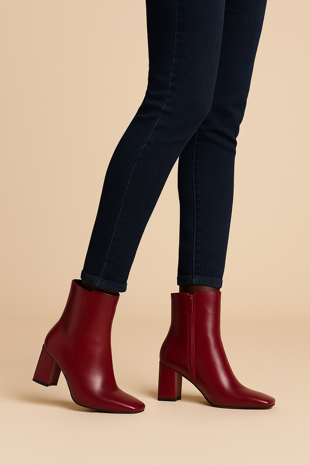 Valeria High Heel Ankle Boots