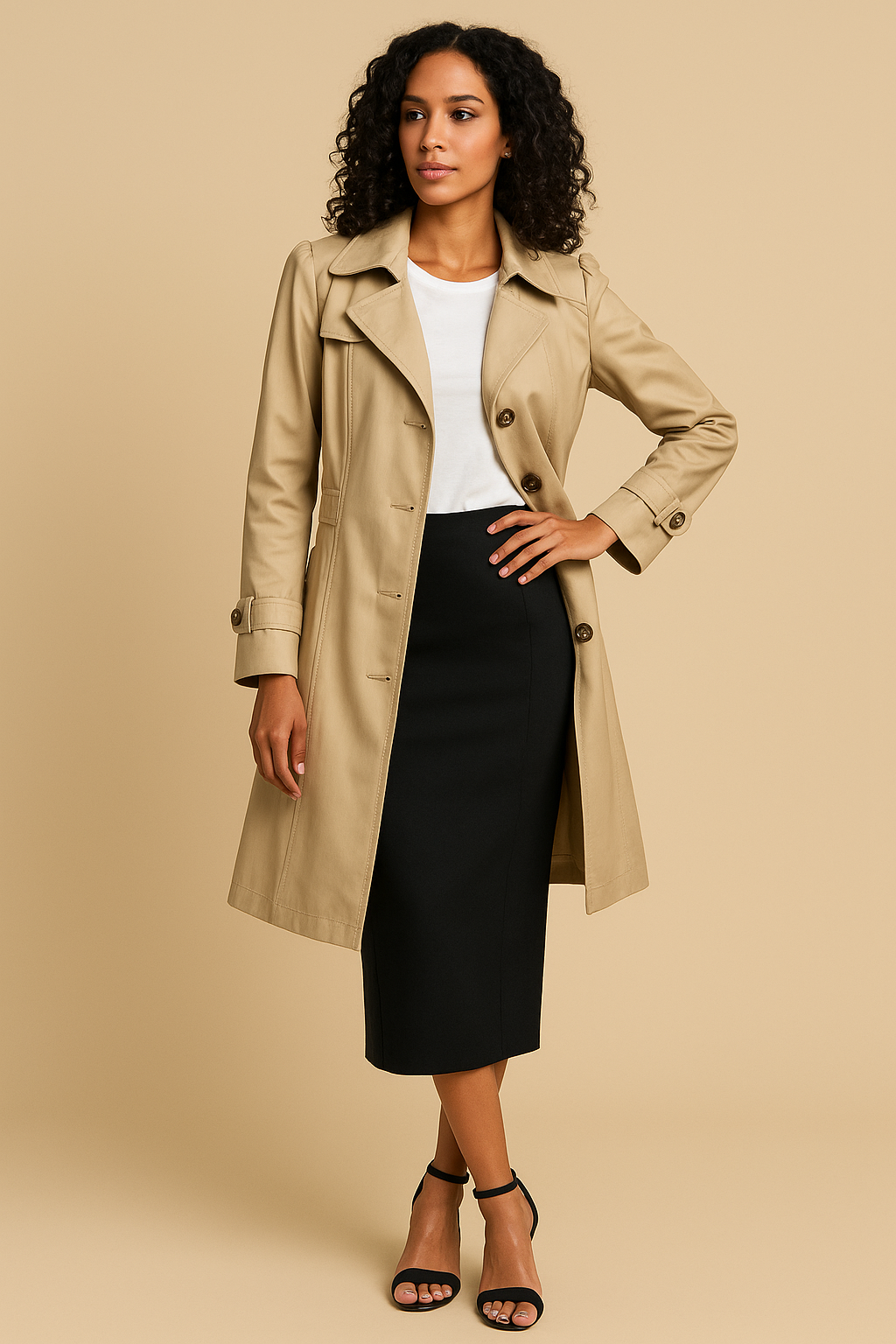 Bella Vita Trench Coat
