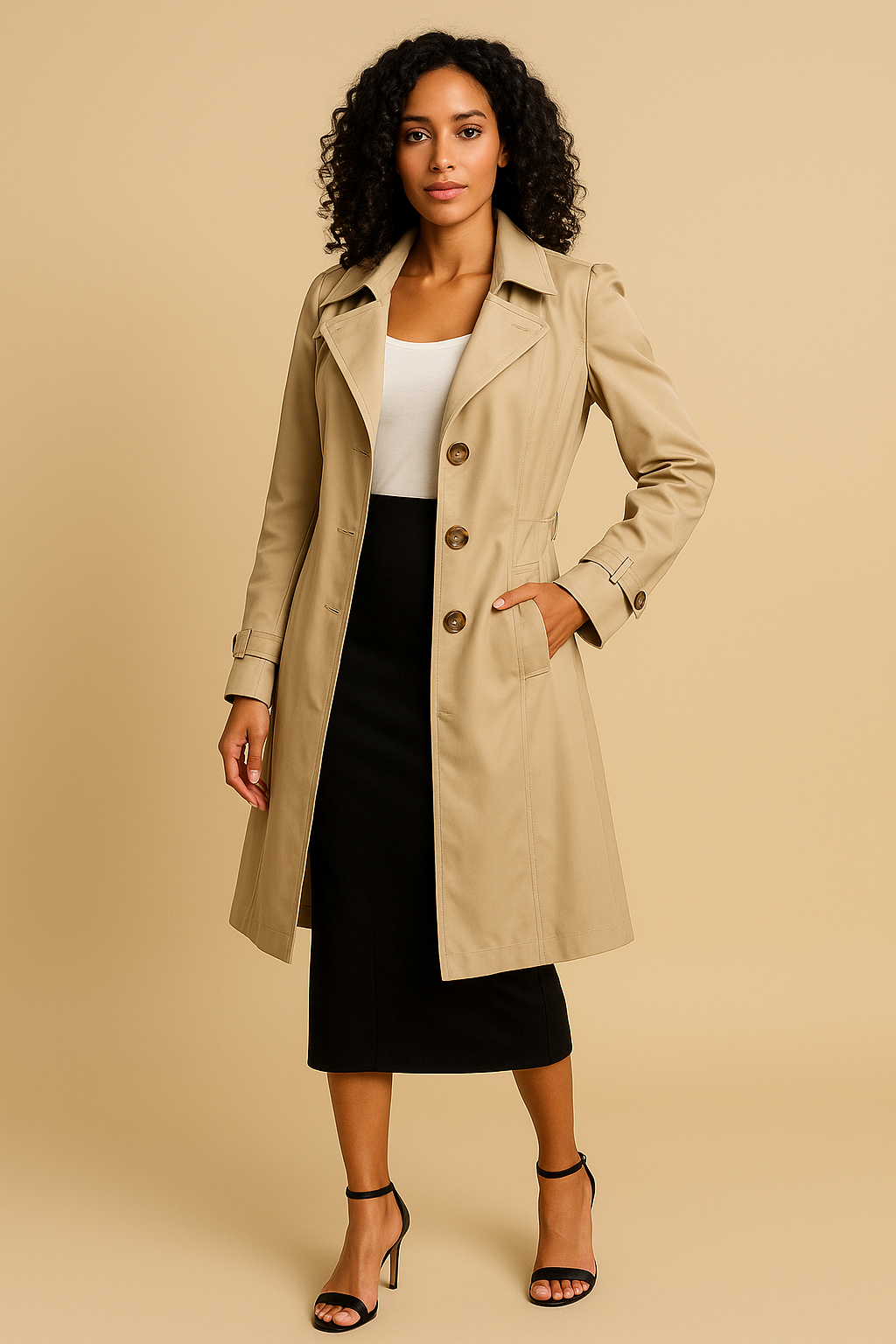 Bella Vita Trench Coat