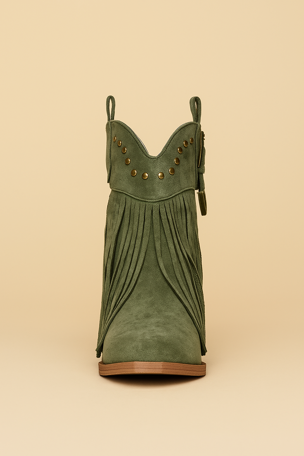 Rowena Western Cowboy Boots with Pointed Toe & Block Heel