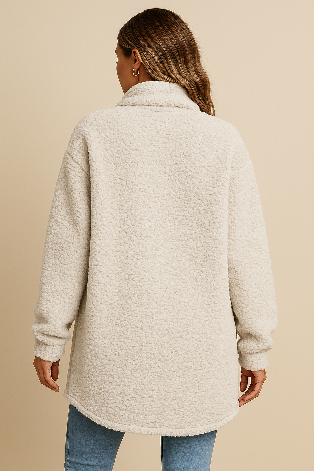 Lila Long Button-Down Knit Cardigan