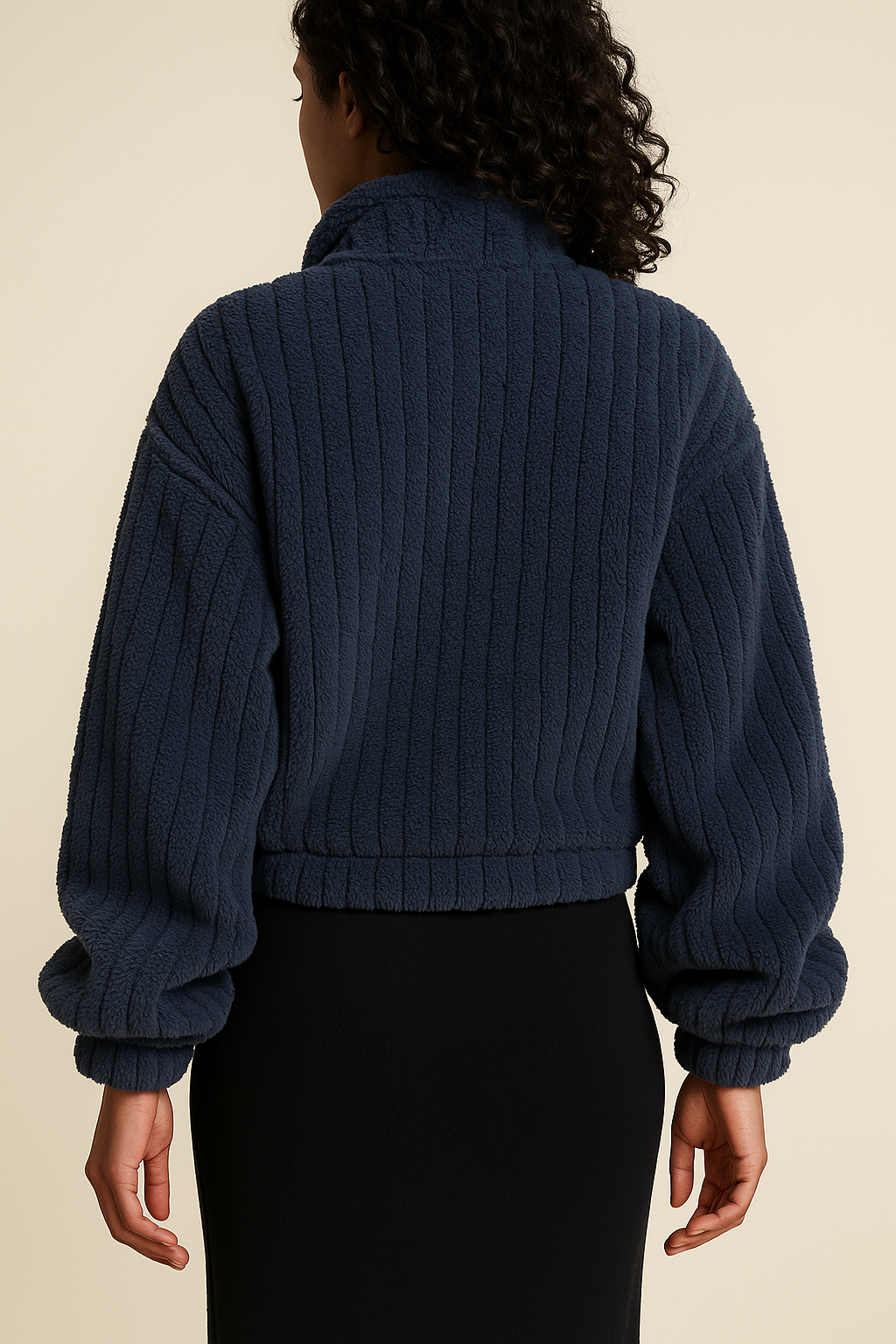 Marisol Faux Fur Trucker Jacket