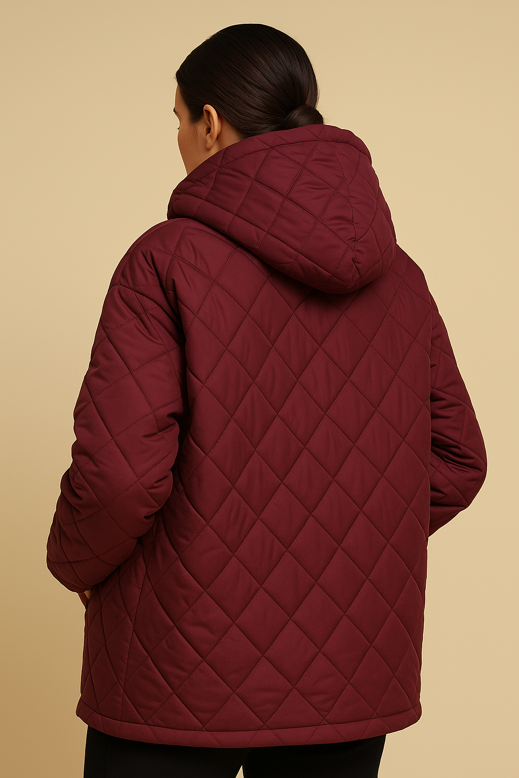 Selina Quilted Hooded Jacket