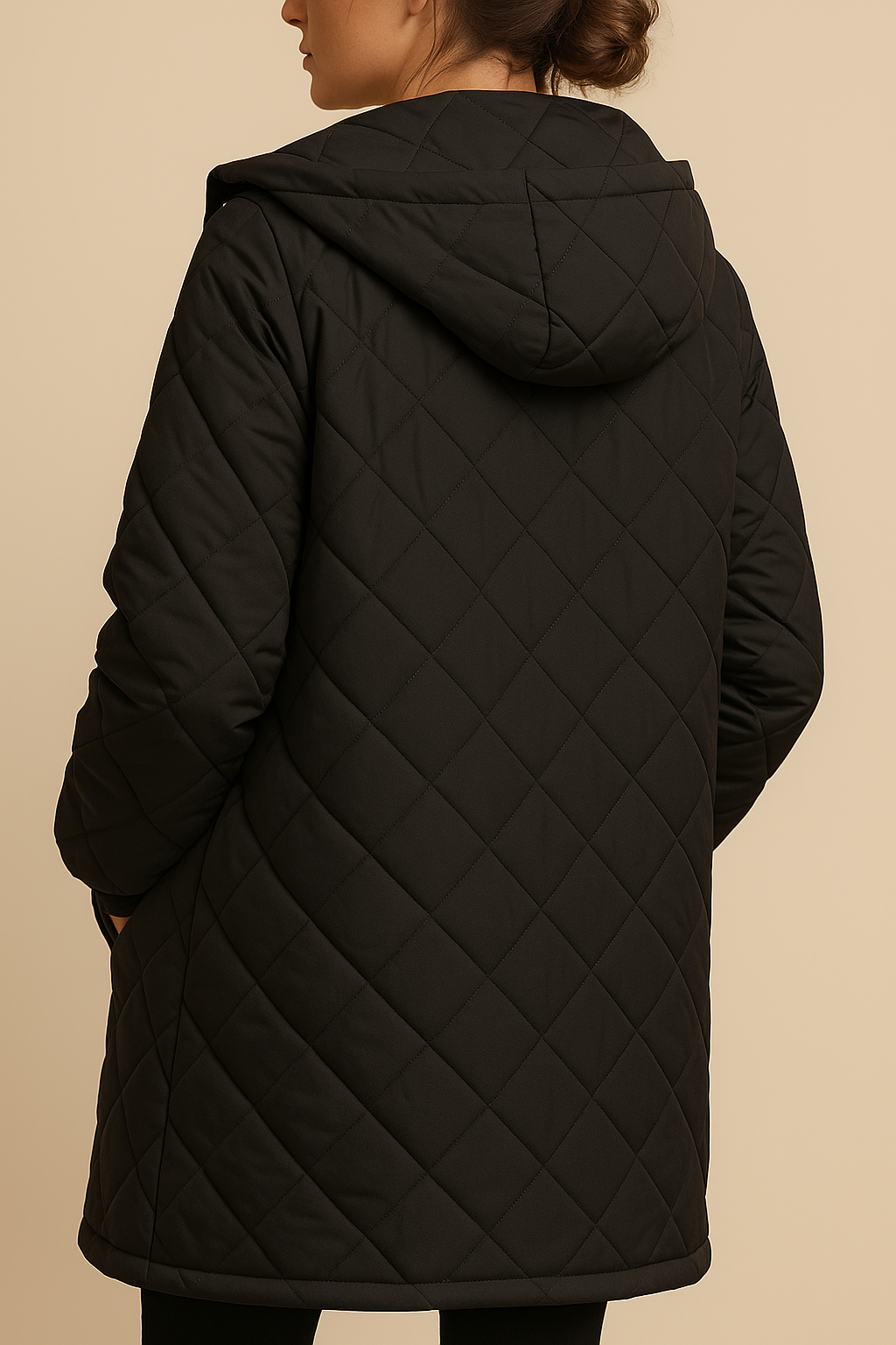Selina Quilted Hooded Jacket