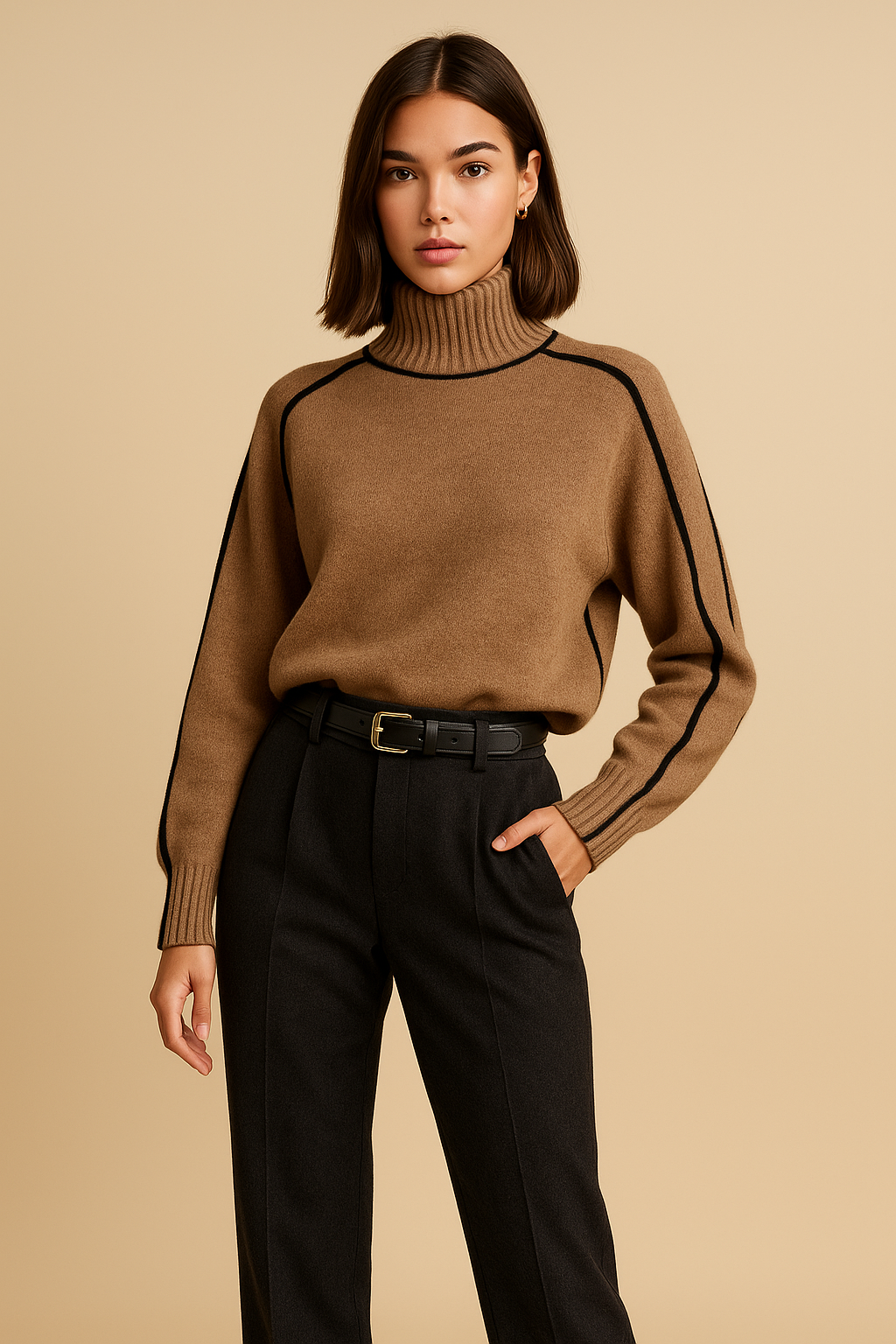 Emilie Soft Turtleneck Sweater