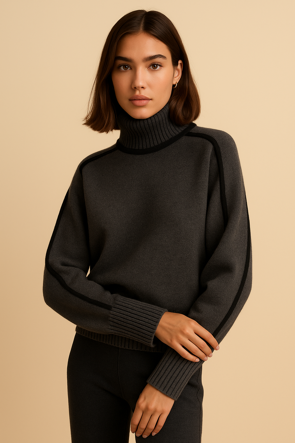 Emilie Soft Turtleneck Sweater