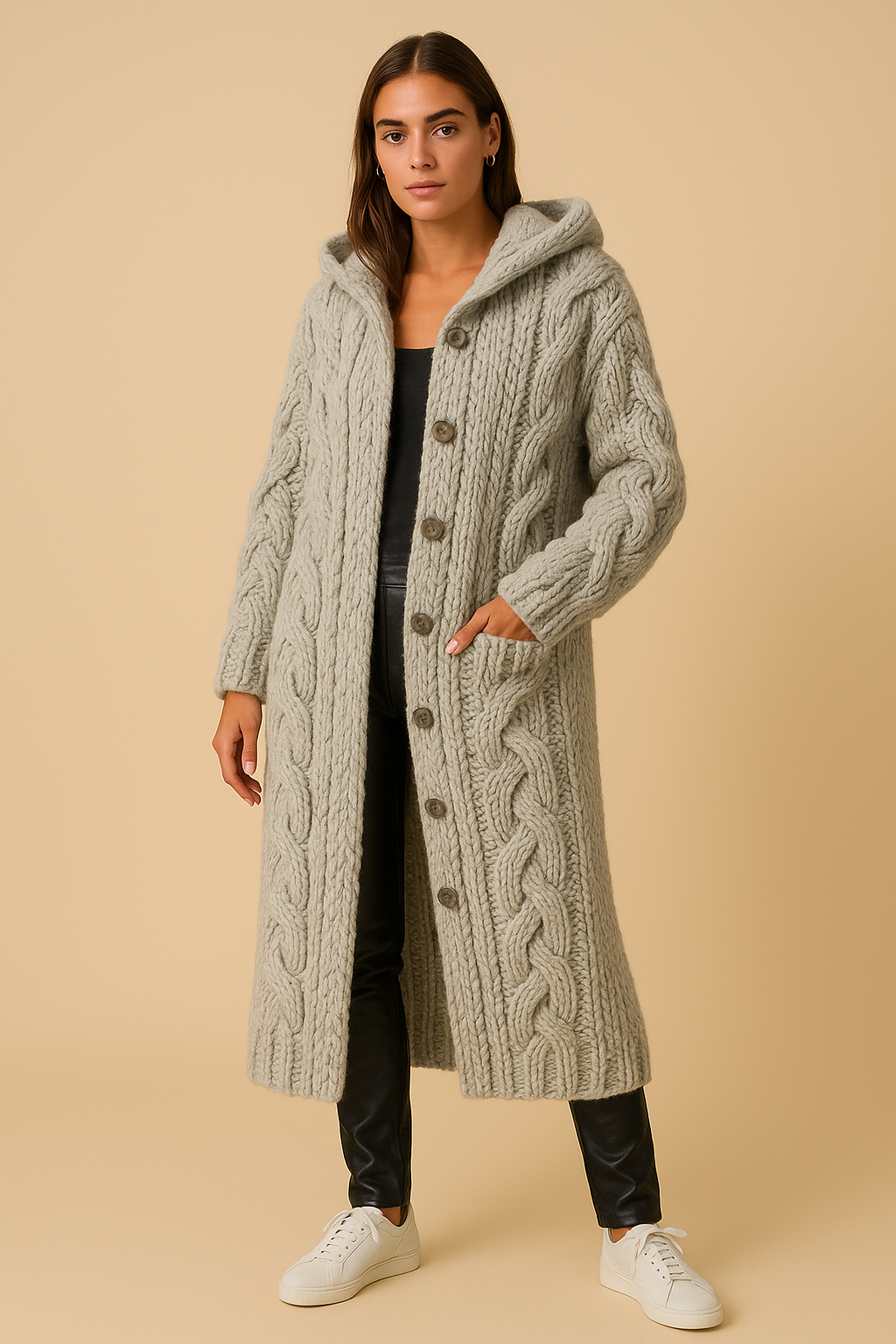 Noelle Oversized Cardigan Coat