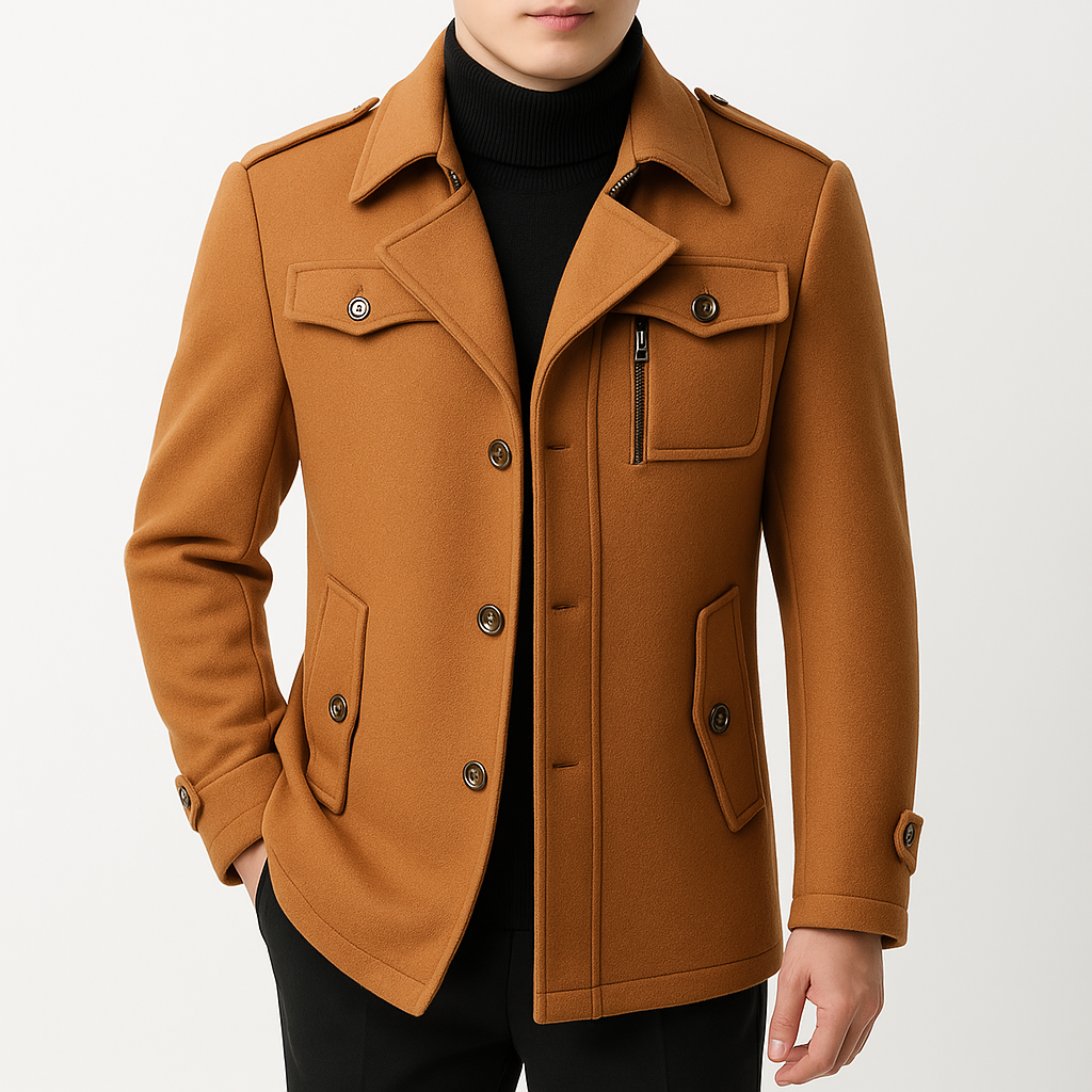 Smith | Wool Blend Pea Coat