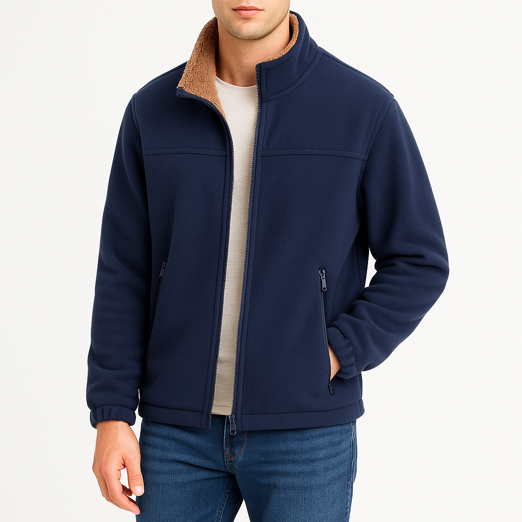 Smith | Sherpa-Lined Fleece Jacket