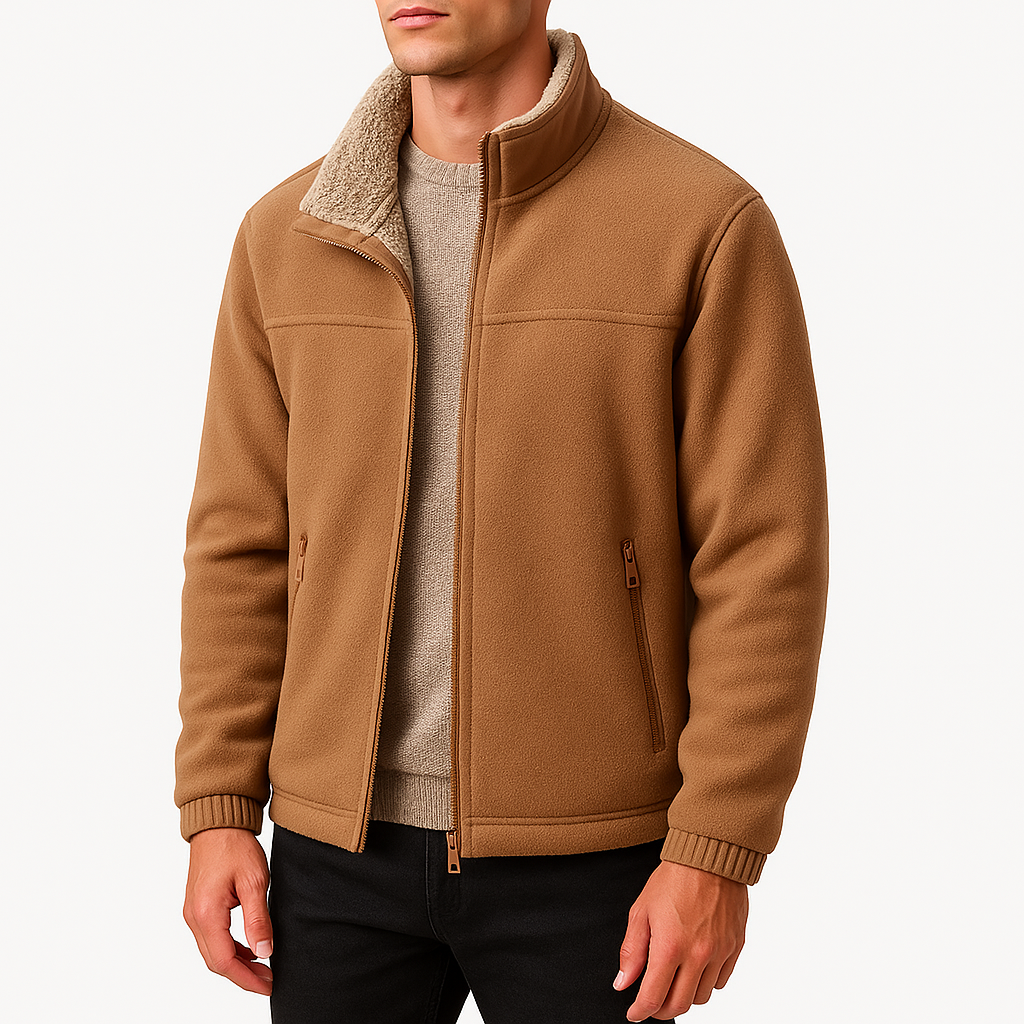 Smith | Sherpa-Lined Fleece Jacket