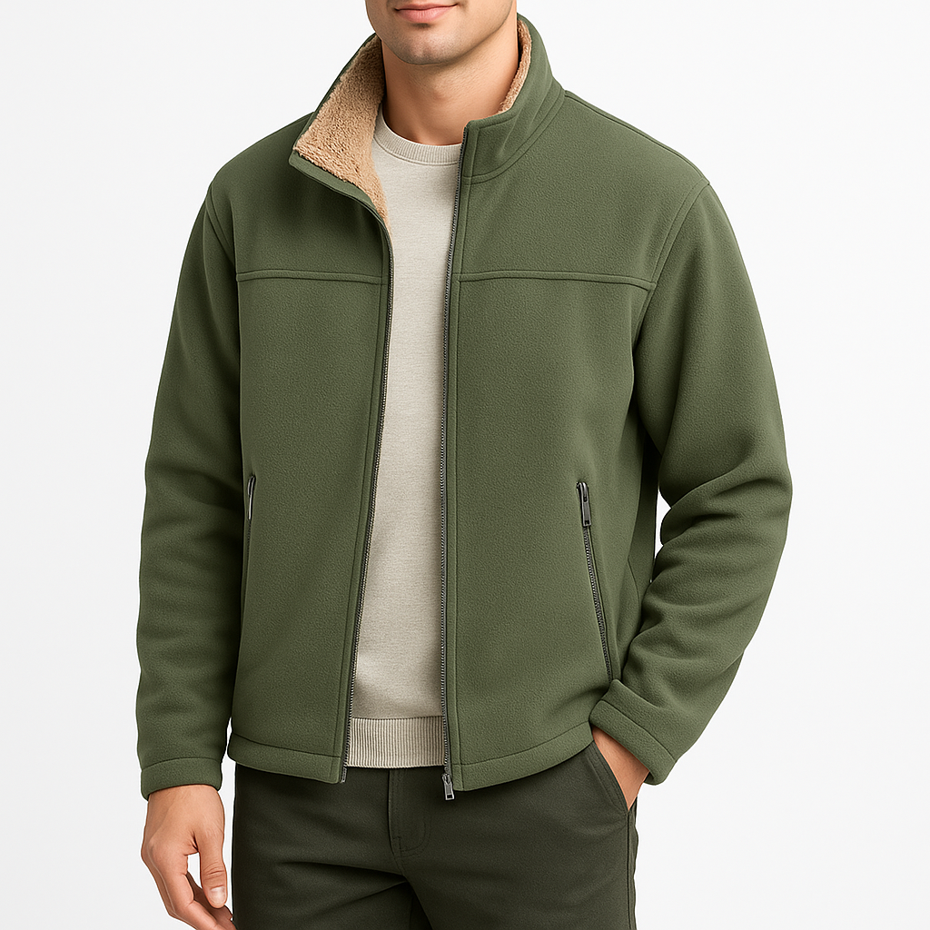 Smith | Sherpa-Lined Fleece Jacket