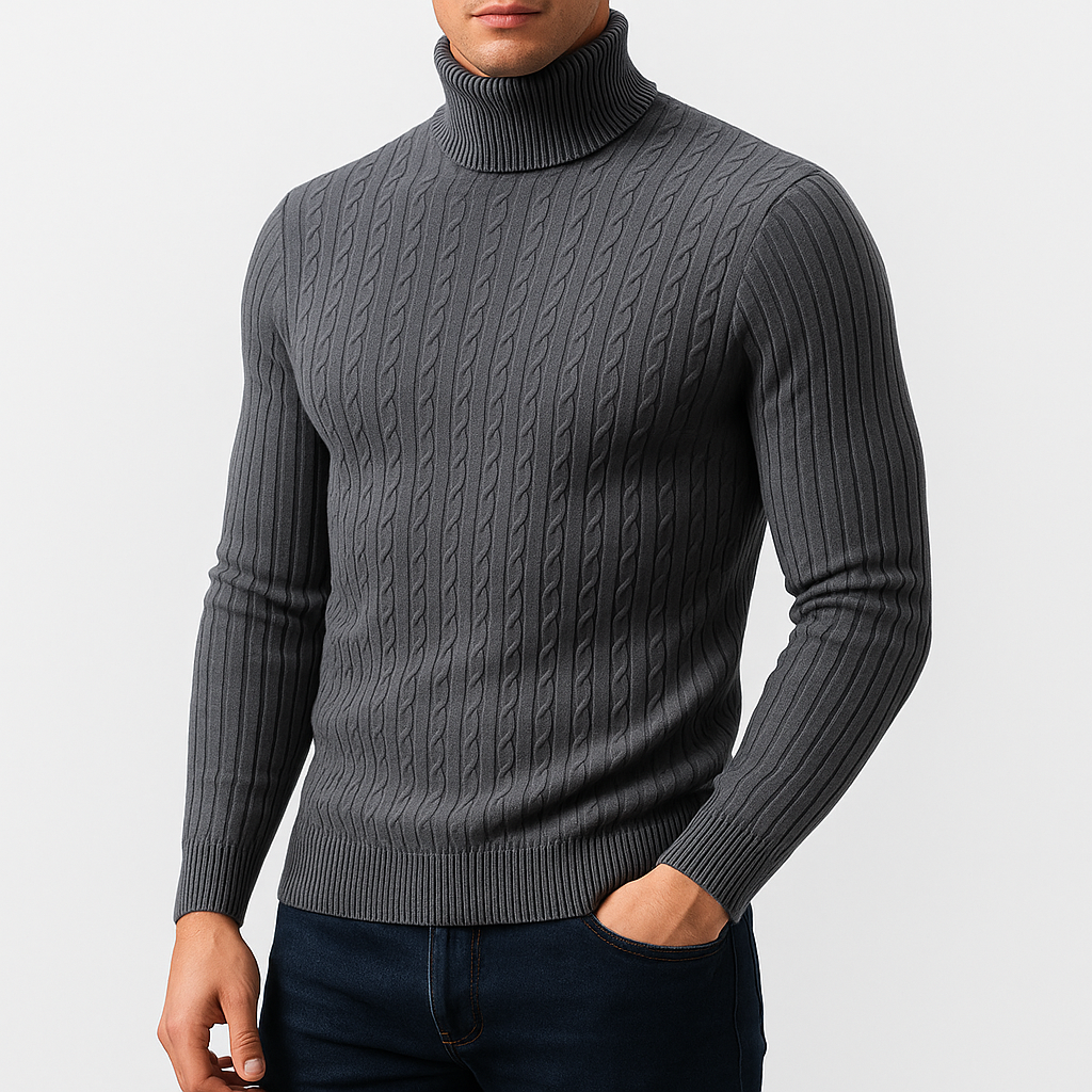 Smith | Wool Blend Turtleneck