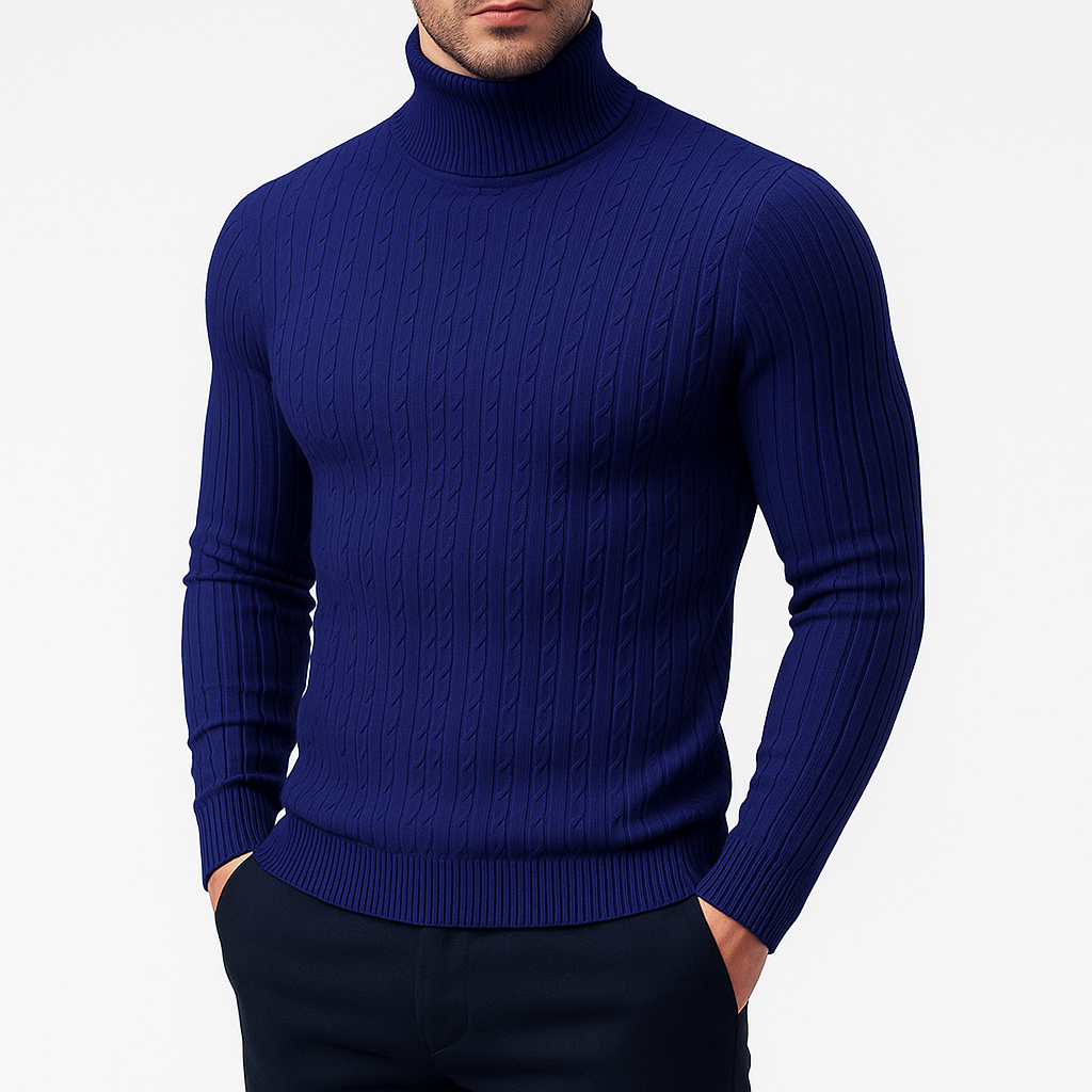 Smith | Wool Blend Turtleneck
