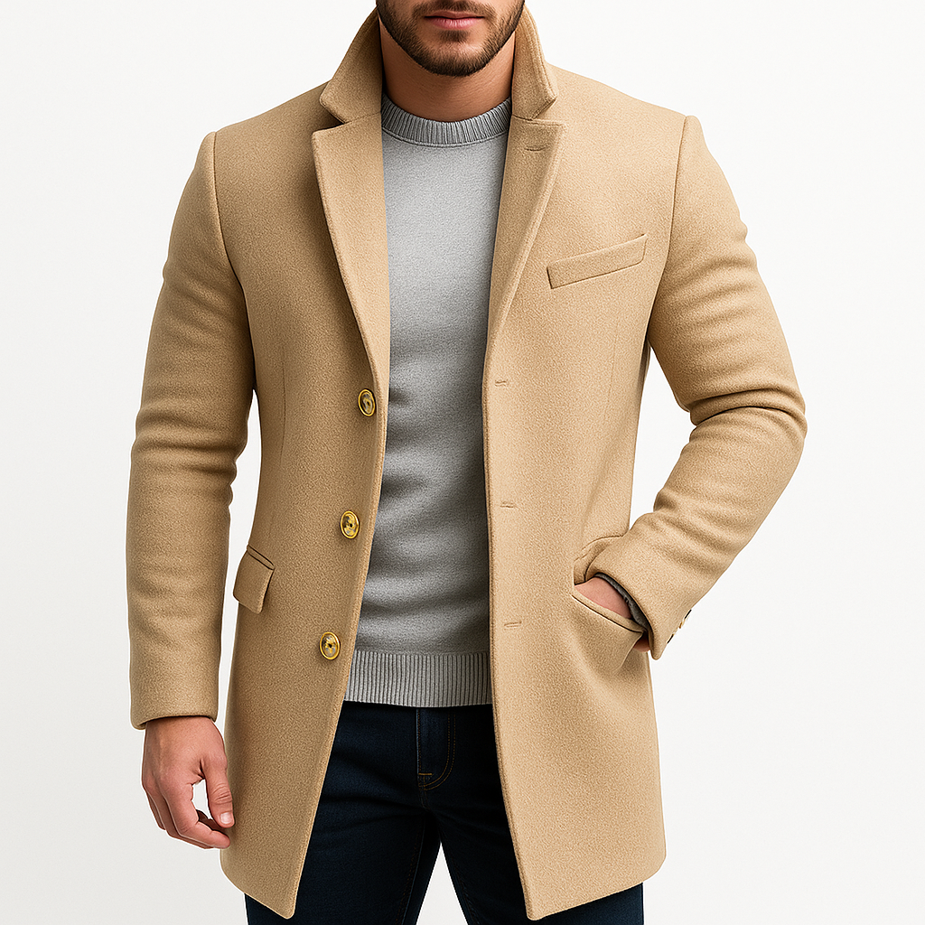 Smith | Tailored Wool Overcoat