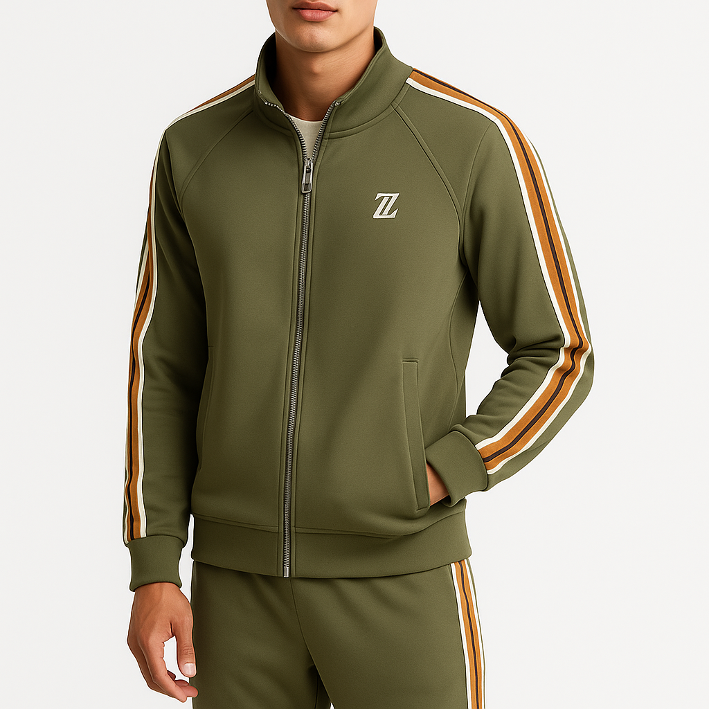 Smith | Breathable Striped Tracksuit