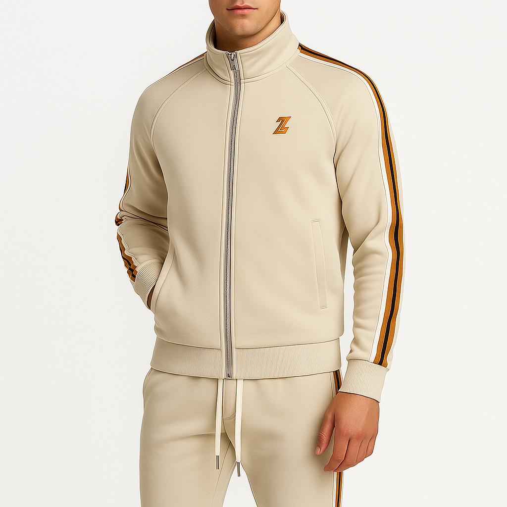 Smith | Breathable Striped Tracksuit