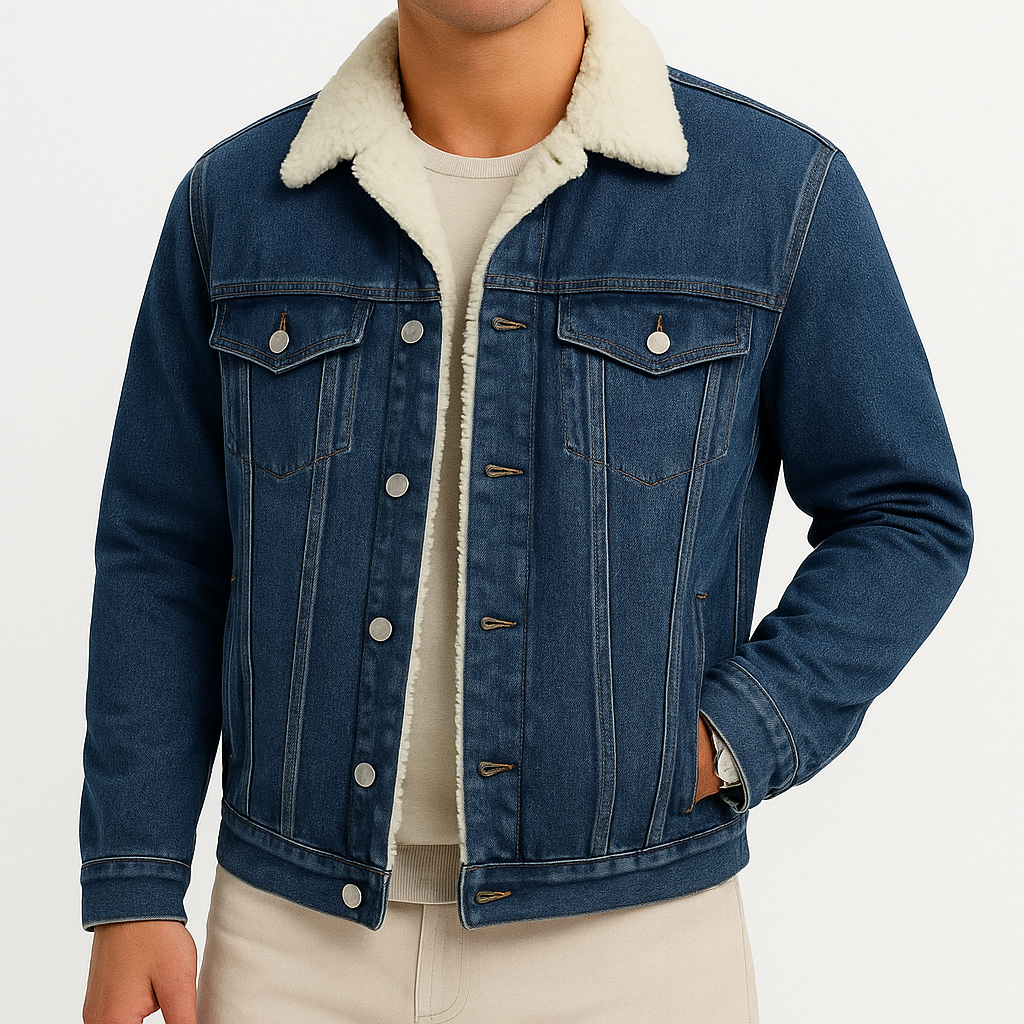 Smith | Fleece Denim Jacket
