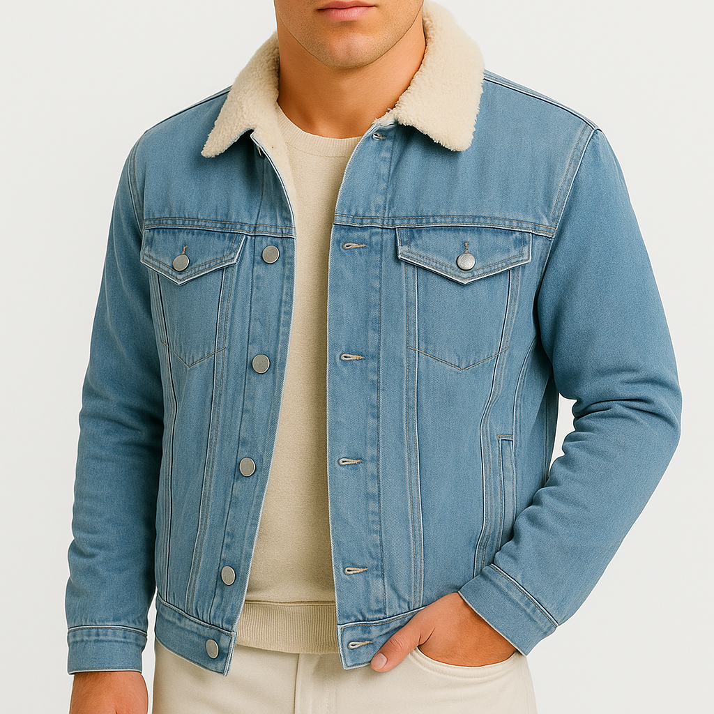 Smith | Fleece Denim Jacket