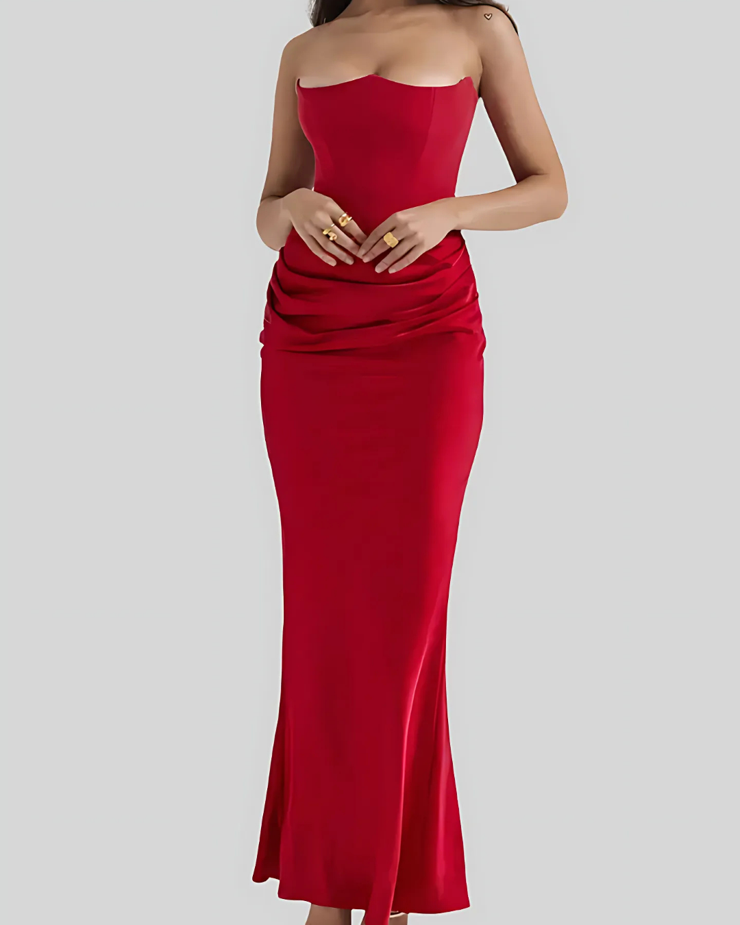 Women’s Polished Draped Occasion Wedding Guest Dresses