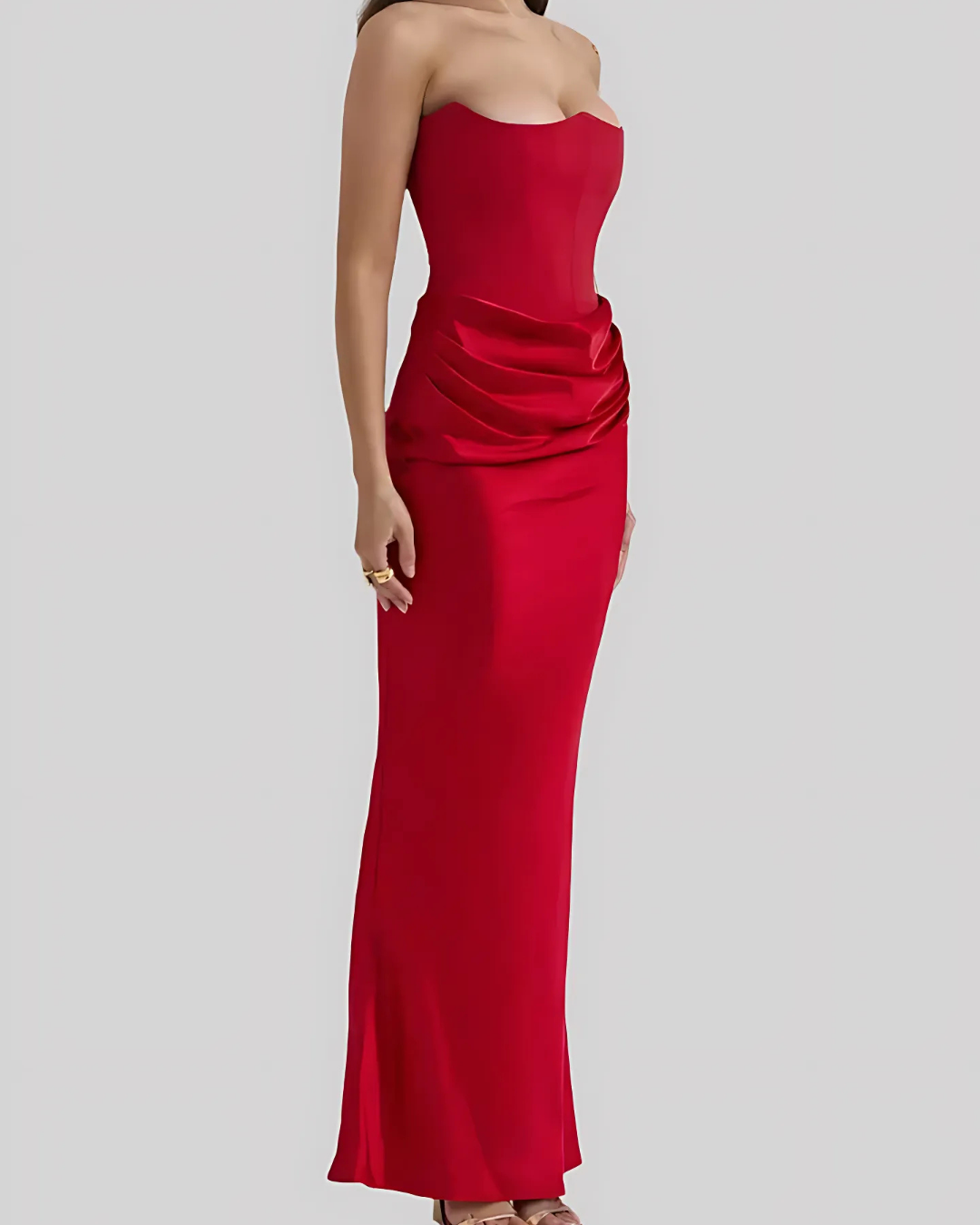Women’s Polished Draped Occasion Wedding Guest Dresses