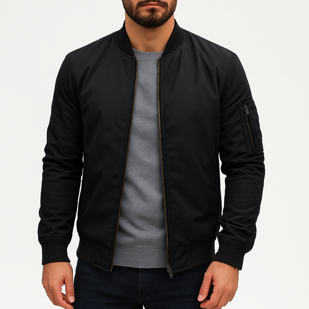 Smith | Zip-Pocket Bomber Jacket