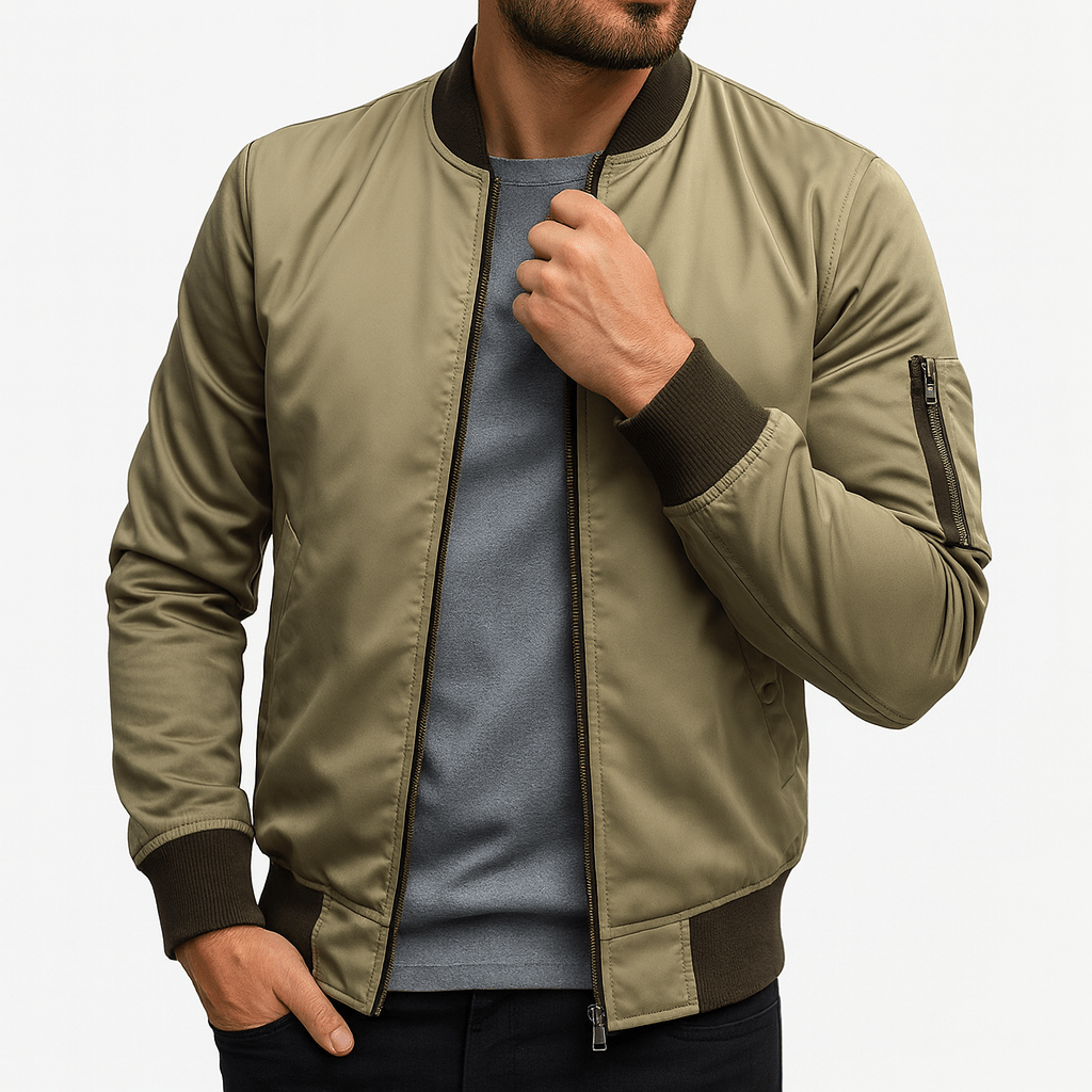 Smith | Zip-Pocket Bomber Jacket