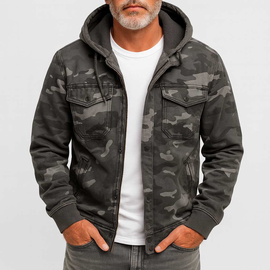 Smith | Camouflage Hooded Jacket