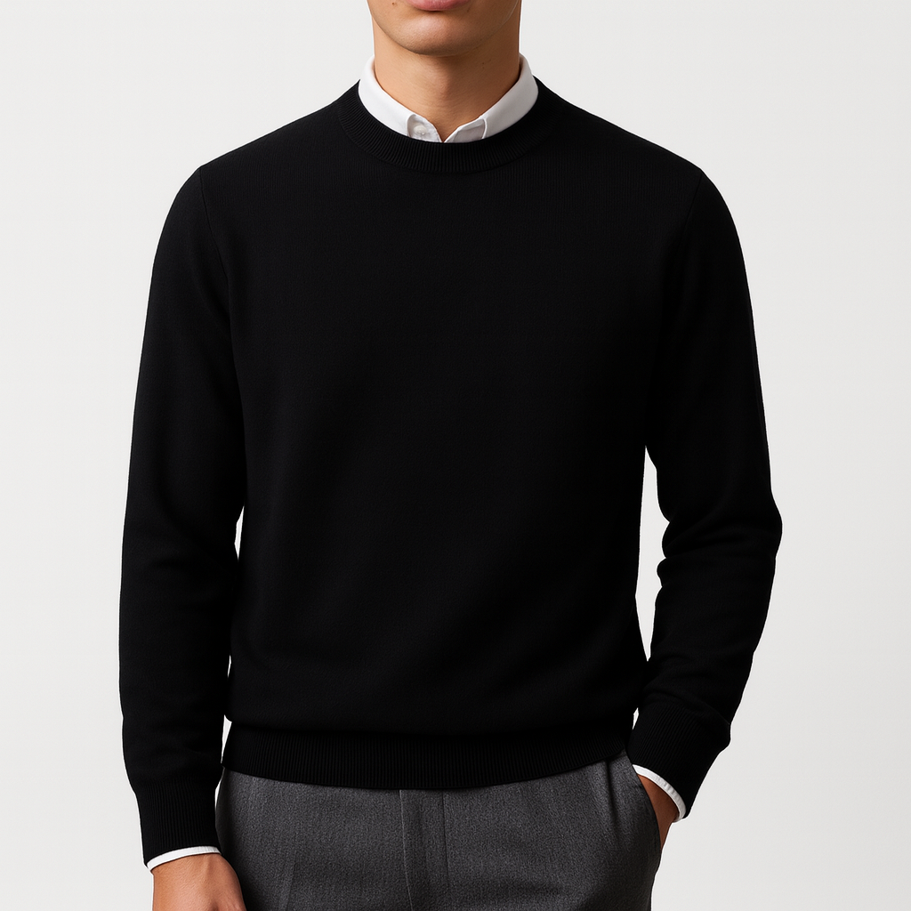 Smith | Crew Neck Knit Sweater