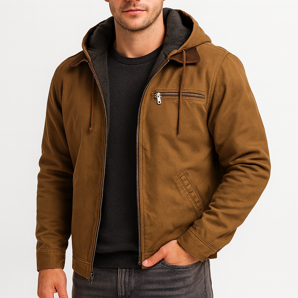 Smith | Thick Hooded Winter Jacket