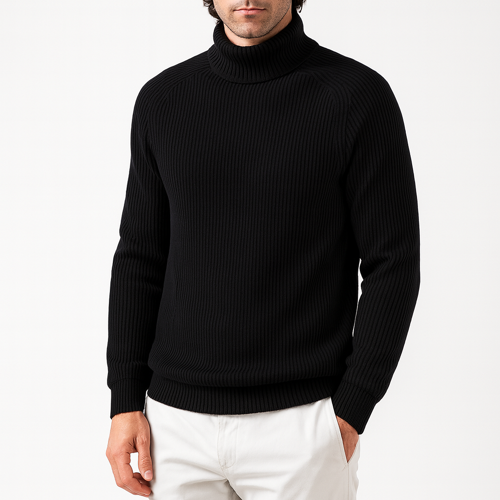 Smith | Chunky Knit Turtleneck Sweater