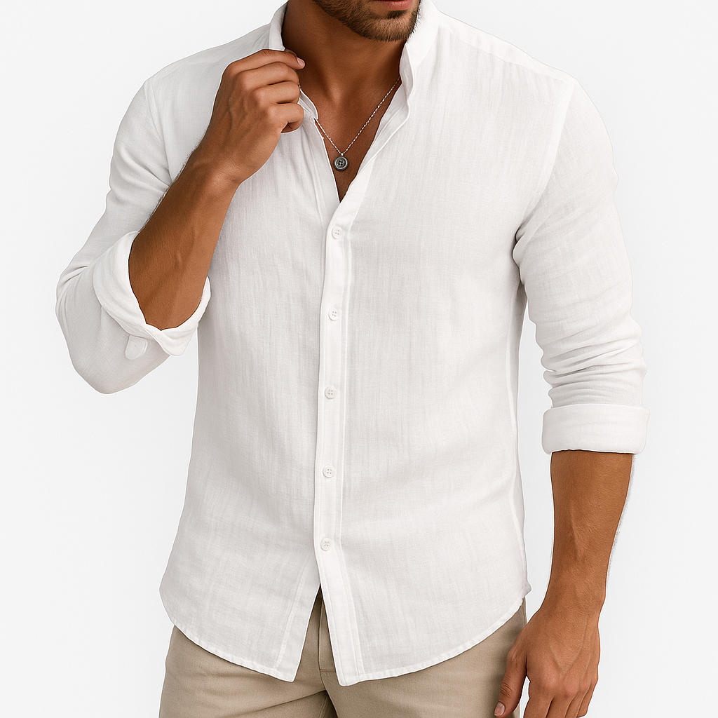 Smith | Linen Button Shirt