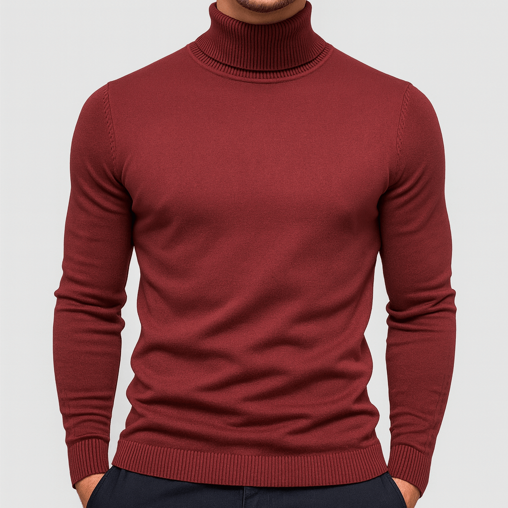 Smith | Turtleneck Knit Sweater